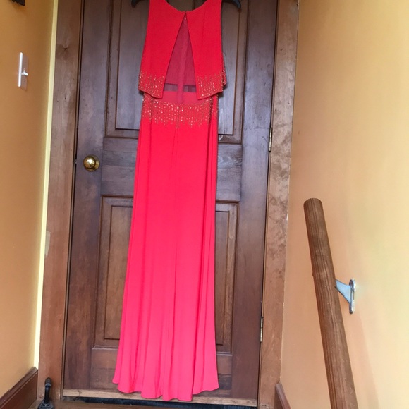 Agua / Bloomingdales floor length gown - Picture 4 of 4